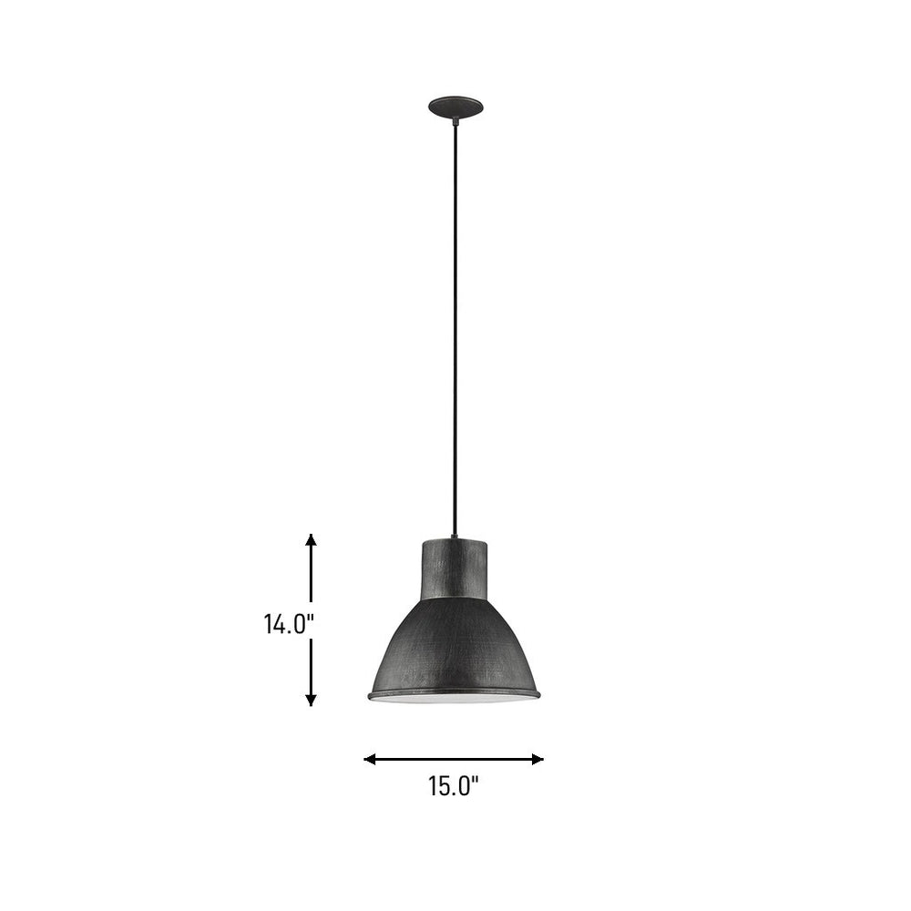 Generation Lighting Canada - 6517401-846 - One Light Pendant - Division Street - Stardust