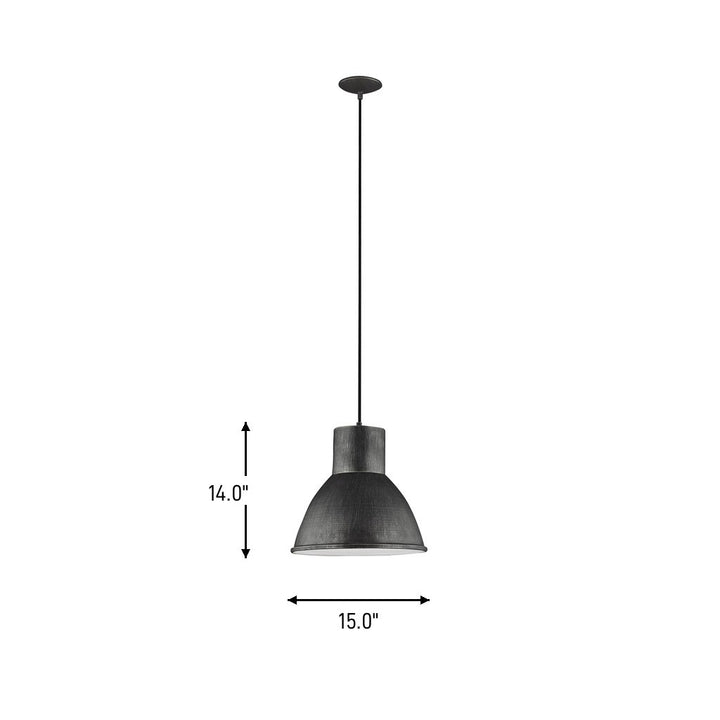 Generation Lighting Canada - 6517401-846 - One Light Pendant - Division Street - Stardust