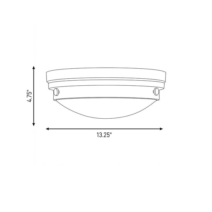 Savoy House - 6-3350-14-109 - Two Light Flush Mount - Lucerne - Polished Nickel