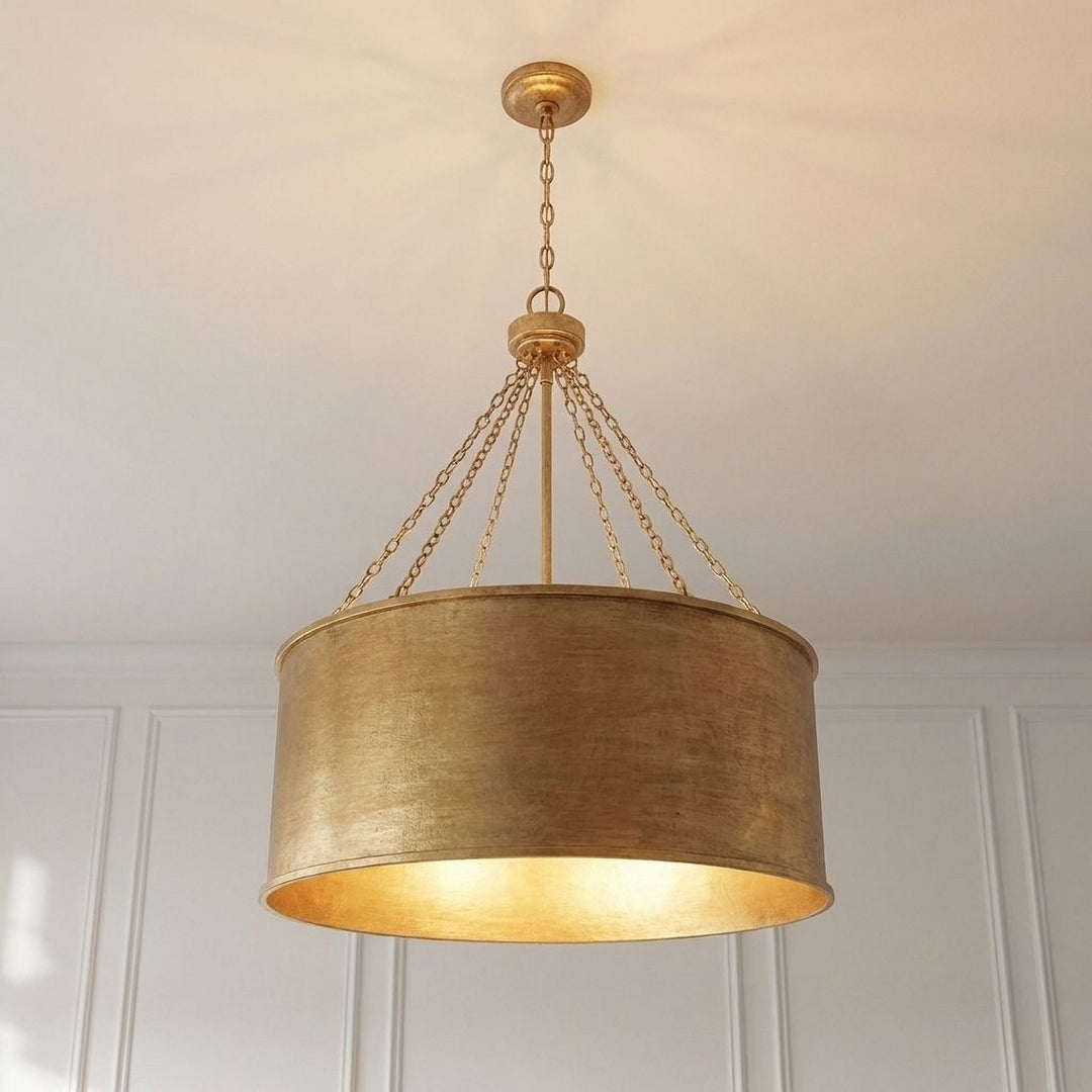 Savoy House - 7-488-6-54 - Six Light Pendant - Rochester - Gold Patina
