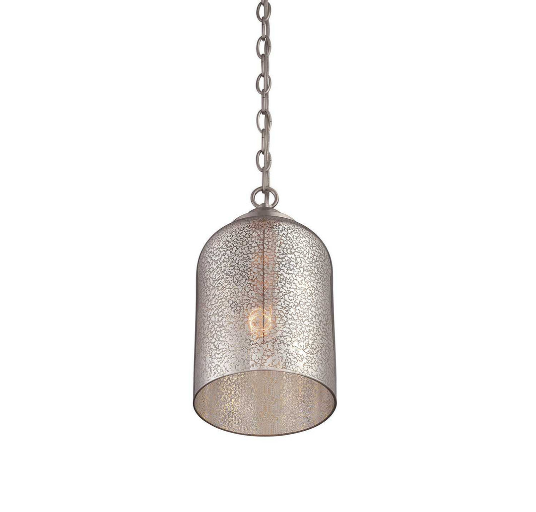 Savoy House - 7-701-1-SN - One Light Pendant - Bally - Satin Nickel