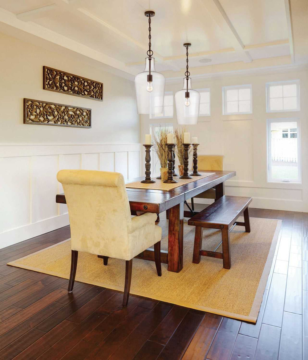 Franklin One Light Pendant in English Bronze Savoy House