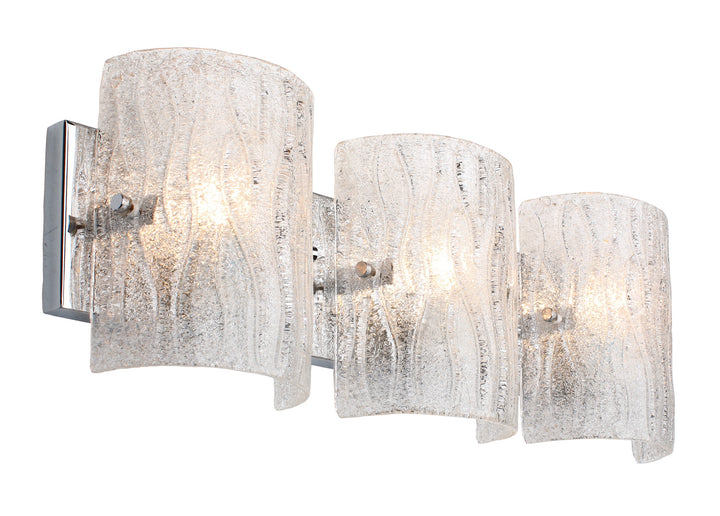 Varaluz - AC1103 - Three Light Bath - Brilliance - Chrome