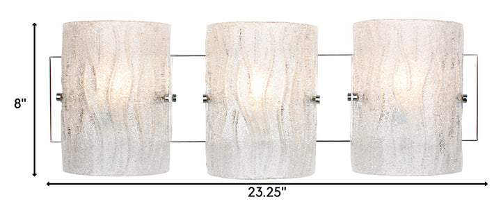 Varaluz - AC1103 - Three Light Bath - Brilliance - Chrome