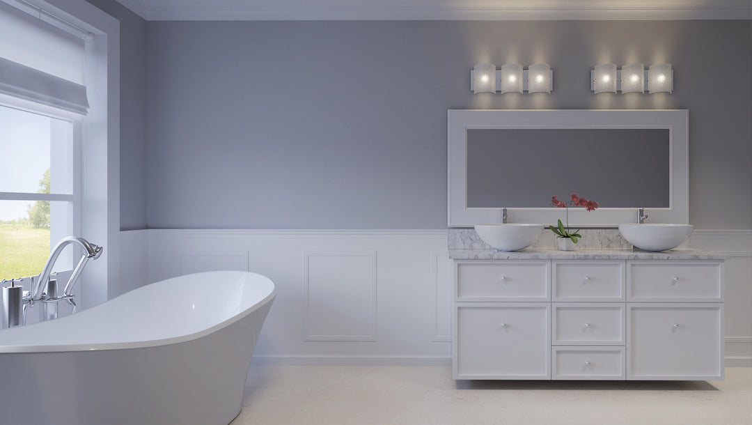 Varaluz - AC1103 - Three Light Bath - Brilliance - Chrome