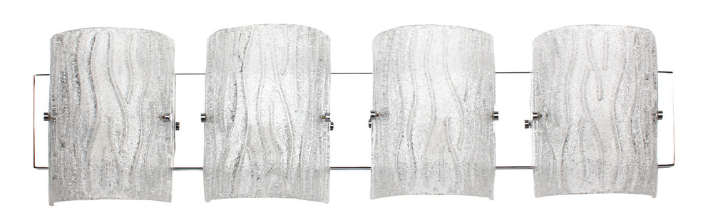 Varaluz - AC1104 - Four Light Bath - Brilliance - Chrome