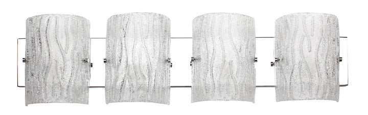 Varaluz - AC1104 - Four Light Bath - Brilliance - Chrome