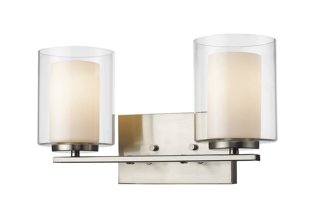 Z-Lite Canada - 426-2V-BN - Two Light Vanity - Willow - Brushed Nickel