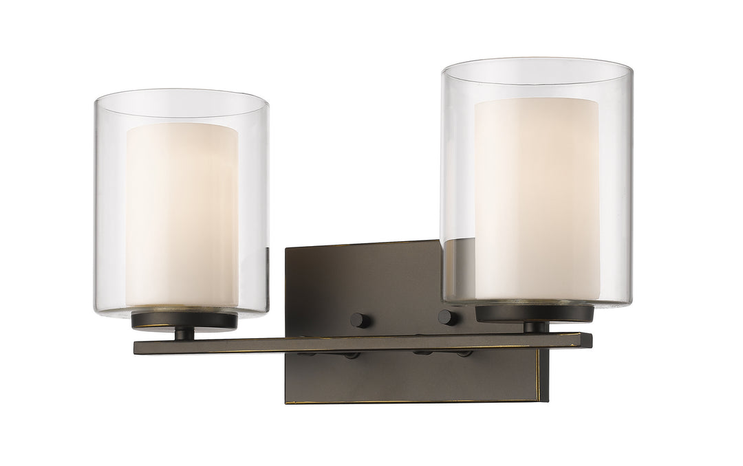 Z-Lite Canada - 426-2V-OB - Two Light Vanity - Willow - Olde Bronze