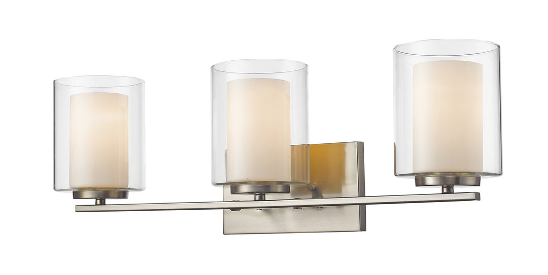 Z-Lite Canada - 426-3V-BN - Three Light Vanity - Willow - Brushed Nickel