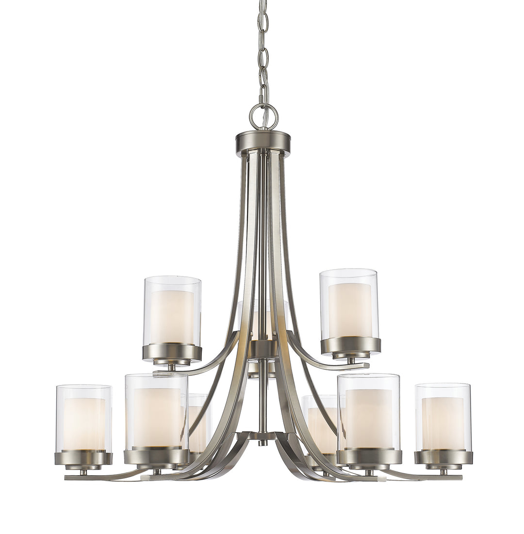 Z-Lite Canada - 426-9-BN - Nine Light Chandelier - Willow - Brushed Nickel