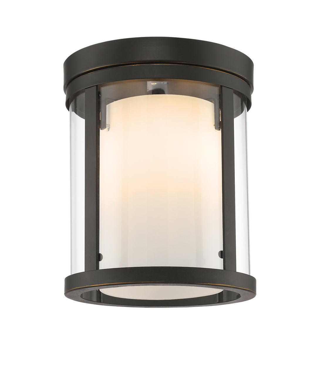 Willow Three Light Flush Mount in Olde Bronze - available from The Lighting Shoppe, trusted by Canadian homeowners
