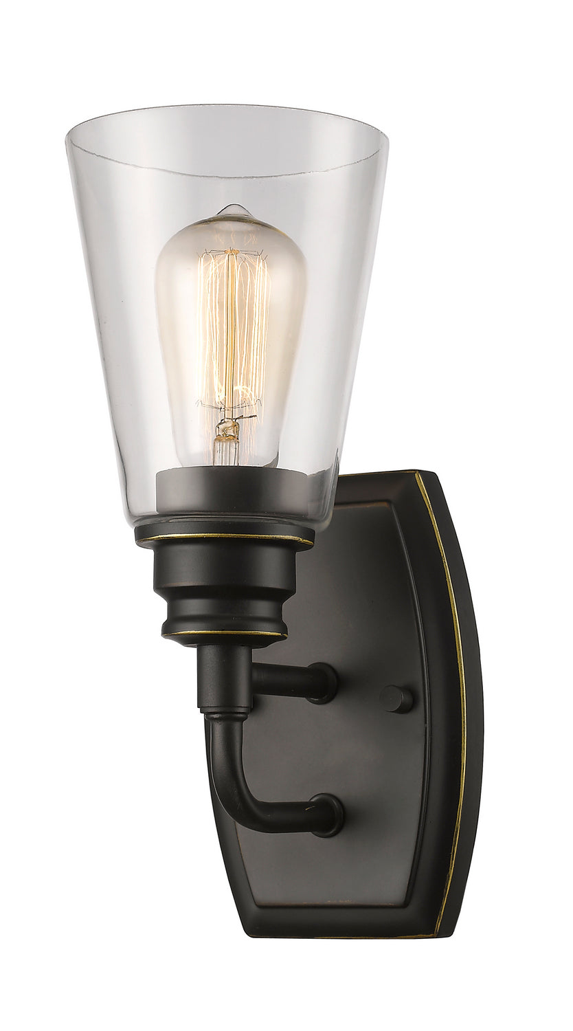 Annora One Light Wall Sconce in Olde Bronze - available from The Lighting Shoppe, trusted by Canadian homeowners