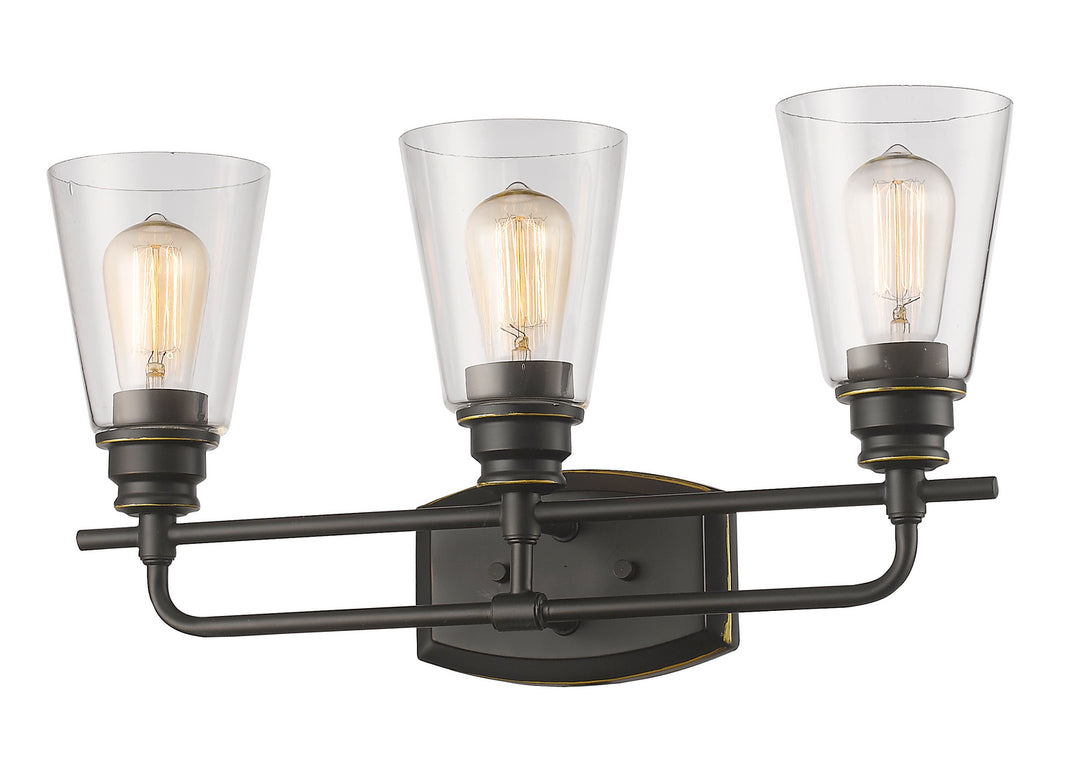 Z-Lite Canada - 428-3V-OB - Three Light Vanity - Annora - Olde Bronze