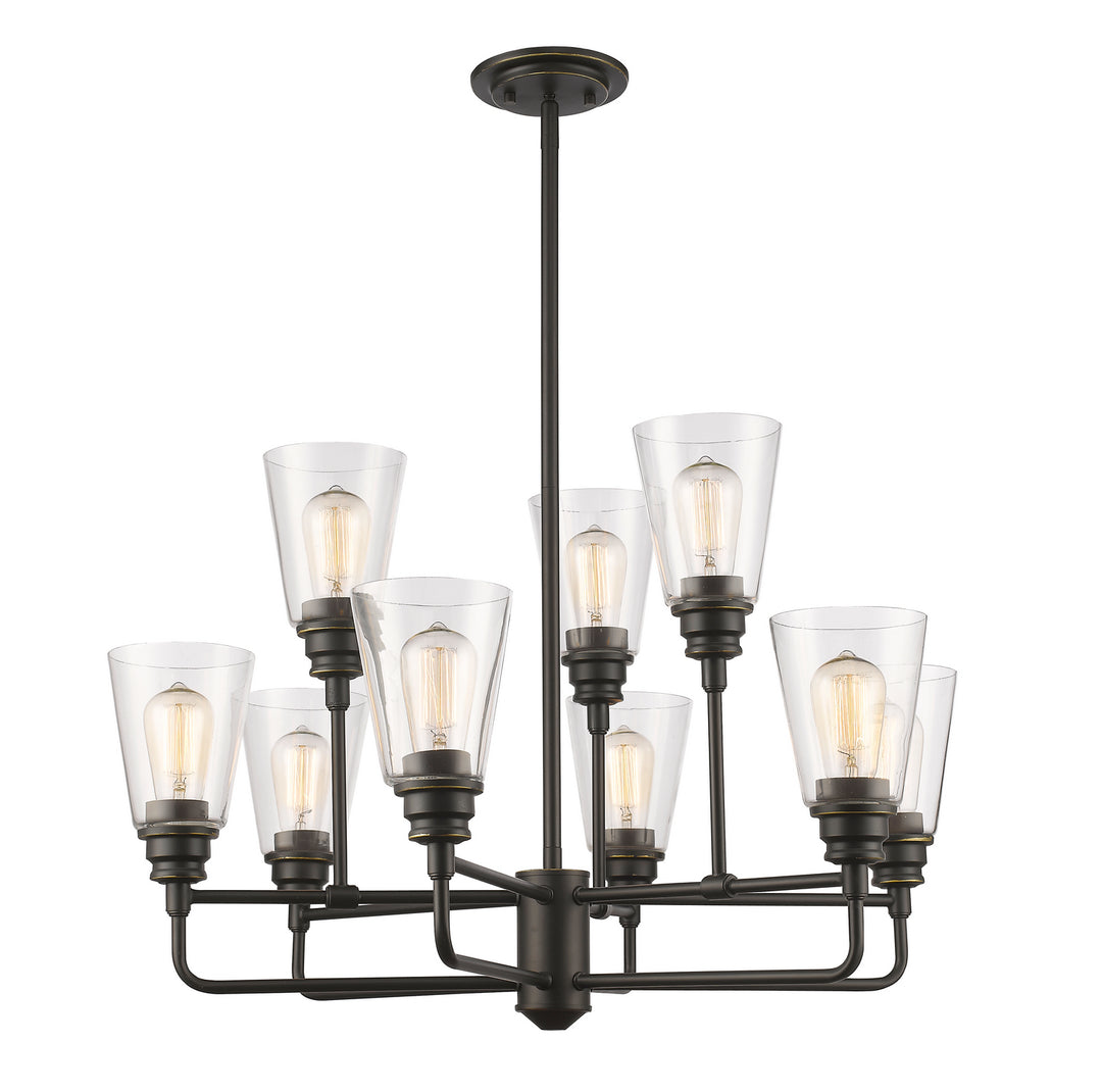 Z-Lite Canada - 428-9-OB - Nine Light Chandelier - Annora - Olde Bronze