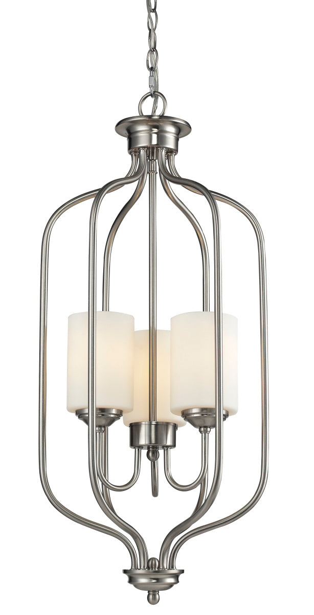 Z-Lite Canada - 434-31-BN - Three Light Chandelier - Cardinal - Brushed Nickel