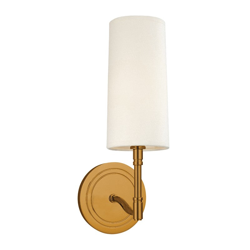 Hudson Valley Canada - 361-AGB - One Light Wall Sconce - Dillon - Aged Brass