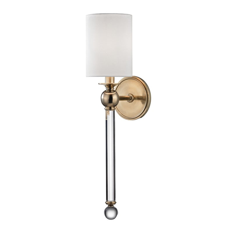 Hudson Valley Canada - 6031-AGB - One Light Wall Sconce - Gordon - Aged Brass