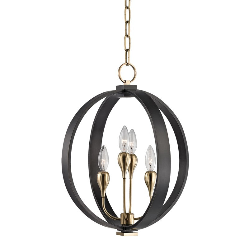 Dresden Four Light Lantern in Aged Old Bronze - available from The Lighting Shoppe, trusted by Canadian homeowners