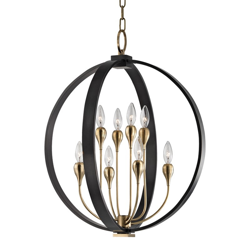 Dresden Eight Light Lantern in Aged Old Bronze - available from The Lighting Shoppe, trusted by Canadian homeowners