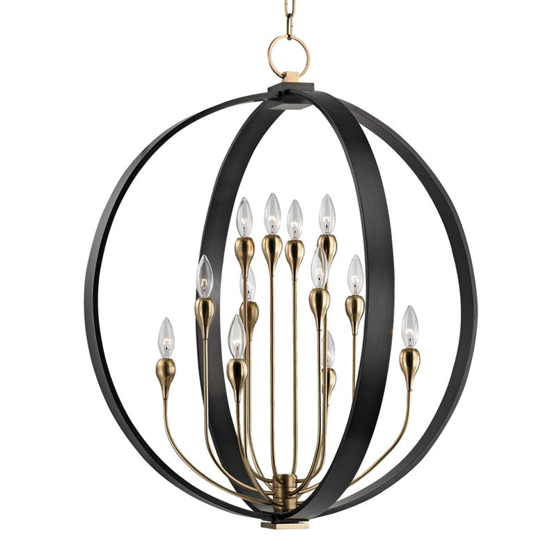 Dresden 12 Light Lantern in Aged Old Bronze - available from The Lighting Shoppe, trusted by Canadian homeowners