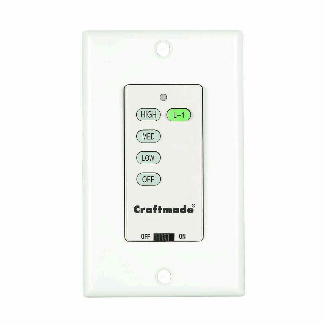 Universal Intelligent Controls Wall Control Only in White - available from The Lighting Shoppe, trusted by Canadian homeowners