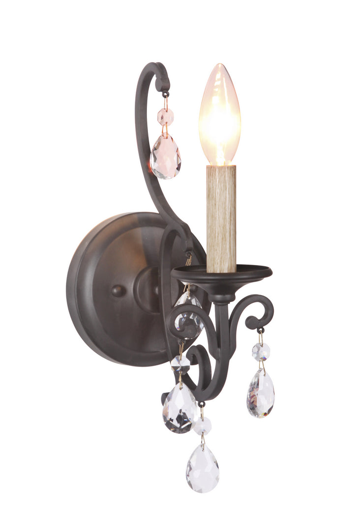 Craftmade Canada - 38961-MBK - One Light Wall Sconce - Bentley - Matte Black