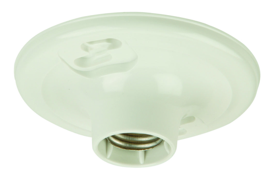 Craftmade Canada - K212-P - One Light Socket Lamp Holder - Keyless Fixtures and Access. - White