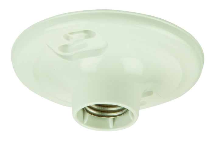 Craftmade Canada - K212-P - One Light Socket Lamp Holder - Keyless Fixtures and Access. - White
