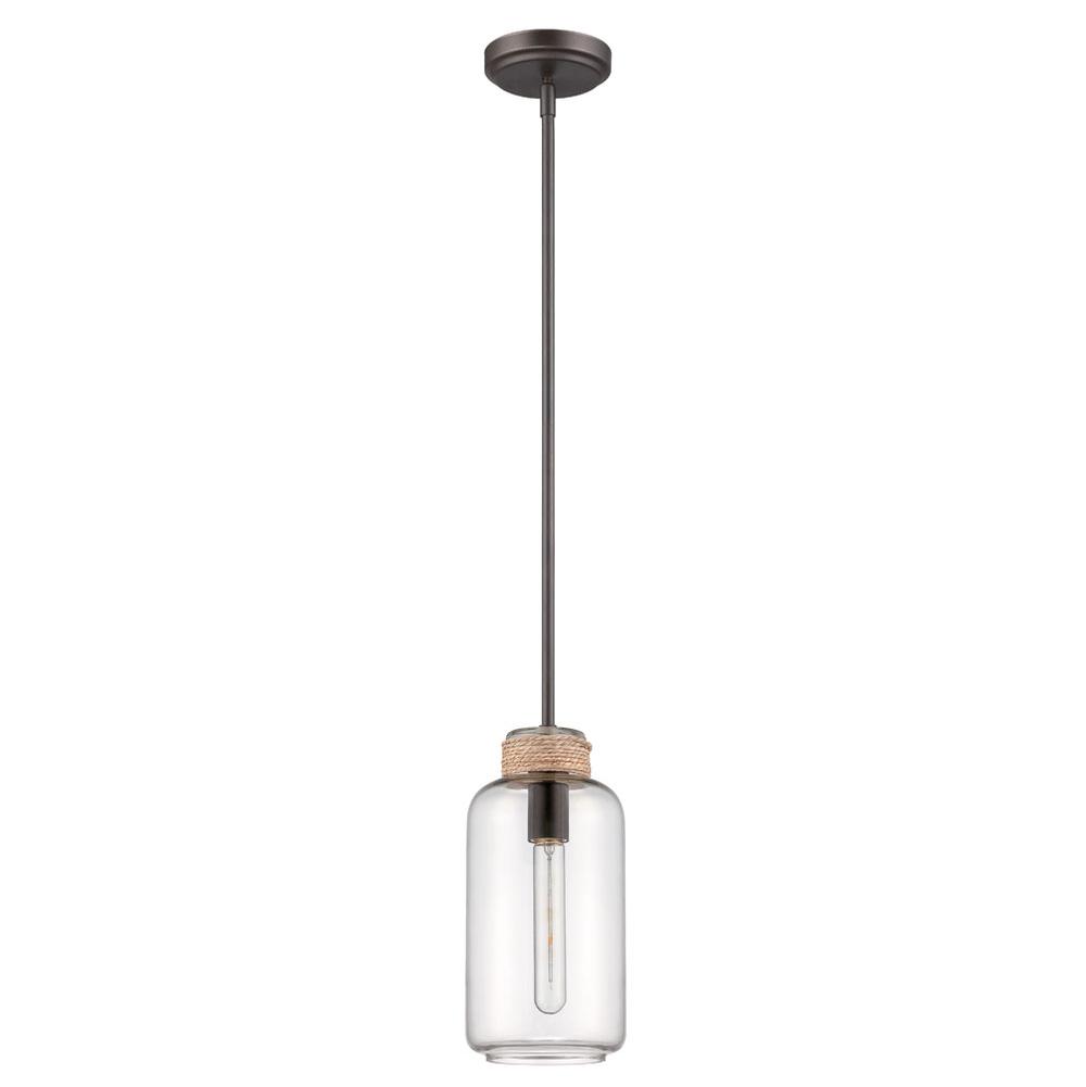 Pendant One Light Mini Pendant in Espresso - available from The Lighting Shoppe, trusted by Canadian homeowners