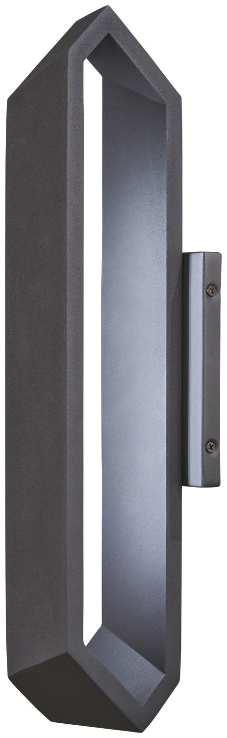Pitch LED Wall Sconce in Sand Coal Black - available from The Lighting Shoppe, trusted by Canadian homeowners