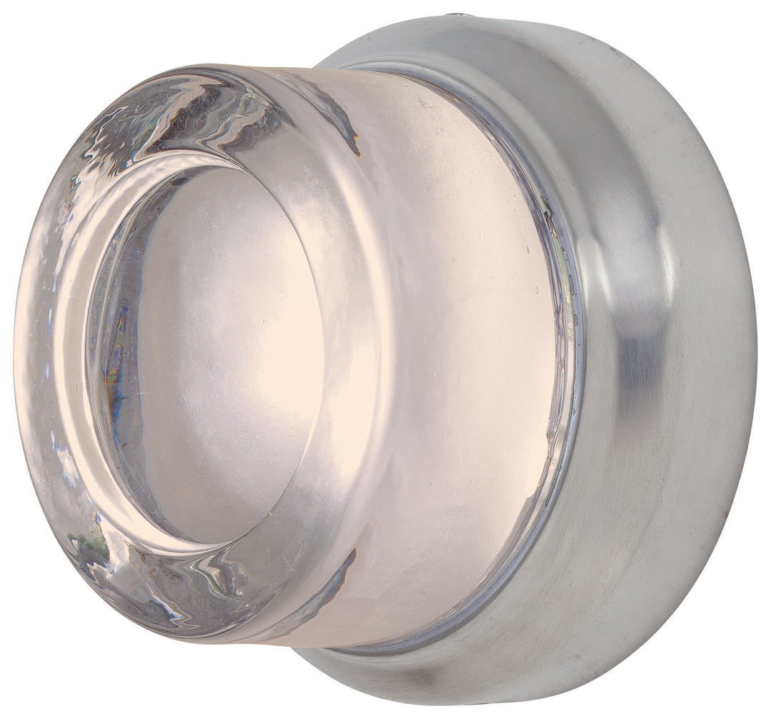 Comet LED Wall Sconce/ Flush Mount in Brushed Aluminum - available from The Lighting Shoppe, trusted by Canadian homeowners