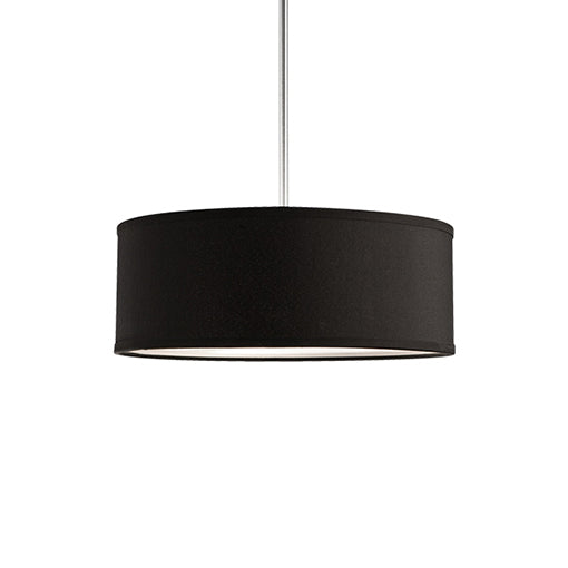 Kuzco Canada - 41073B - Three Light Pendant - Gregory - Black