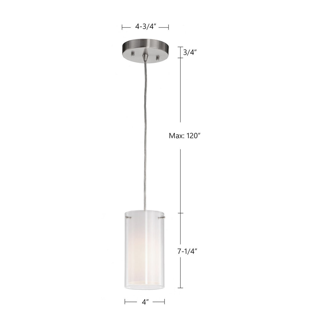 Kuzco Canada - 41311W - One Light Pendant - Firenze - White