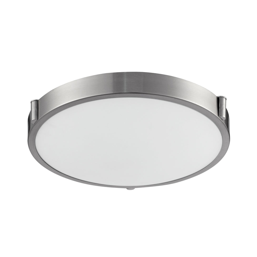 Kuzco Canada - 501112-LED - LED Flush Mount - Floyd - Brushed Nickel