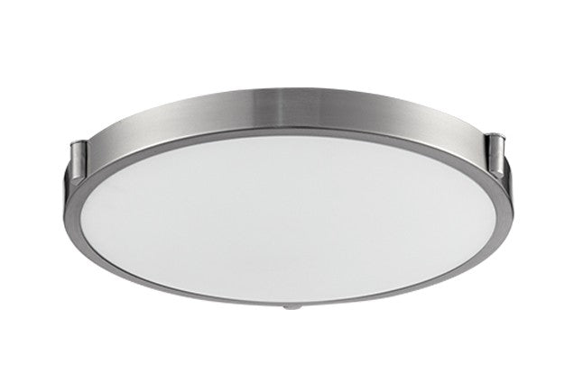 Kuzco Canada - 501122-LED - LED Flush Mount - Floyd - Brushed Nickel