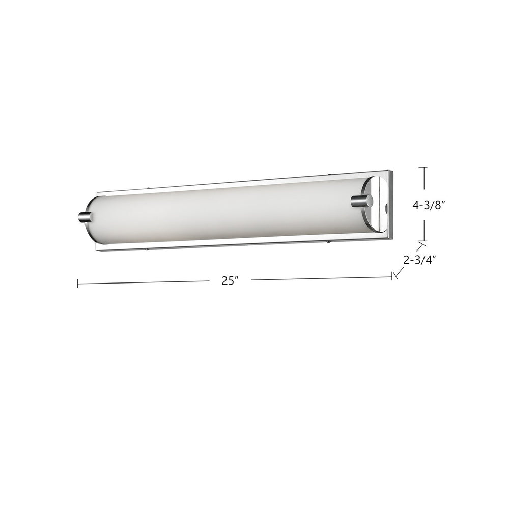 Kuzco Canada - 601464CH-LED - LED Vanity - Charlotte - Chrome