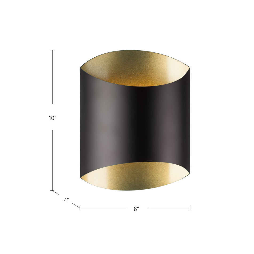 Kuzco Canada - 601471BK-LED - LED Wall Sconce - Preston - Black
