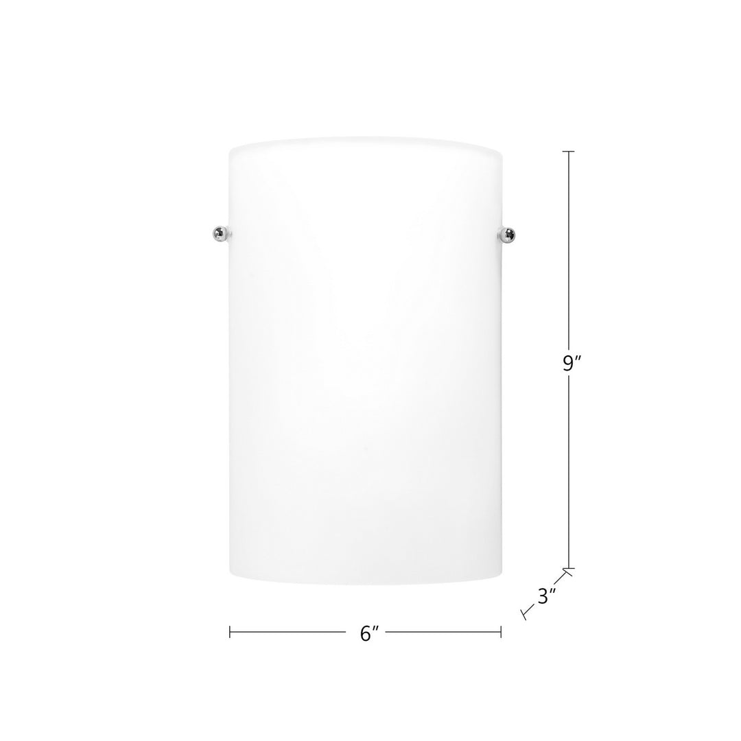 Kuzco Canada - 60331 - One Light Wall Sconce - Hudson - Opal Glass