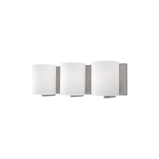 Kuzco Canada - 70233BN - Three Light Vanity - Bridgewater - Brushed Nickel