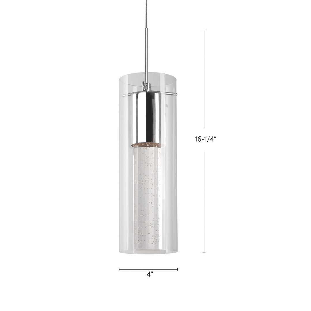 Kuzco Canada - PD4401-CH - LED Pendant - Champagne - Chrome