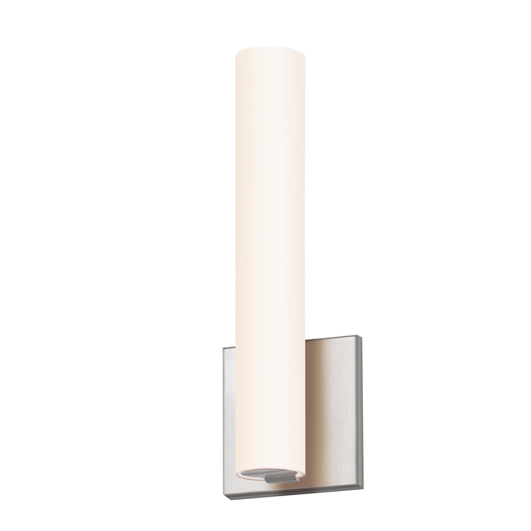Tubo Slim LED LED Wall Sconce in Satin Nickel - available from The Lighting Shoppe, trusted by Canadian homeowners