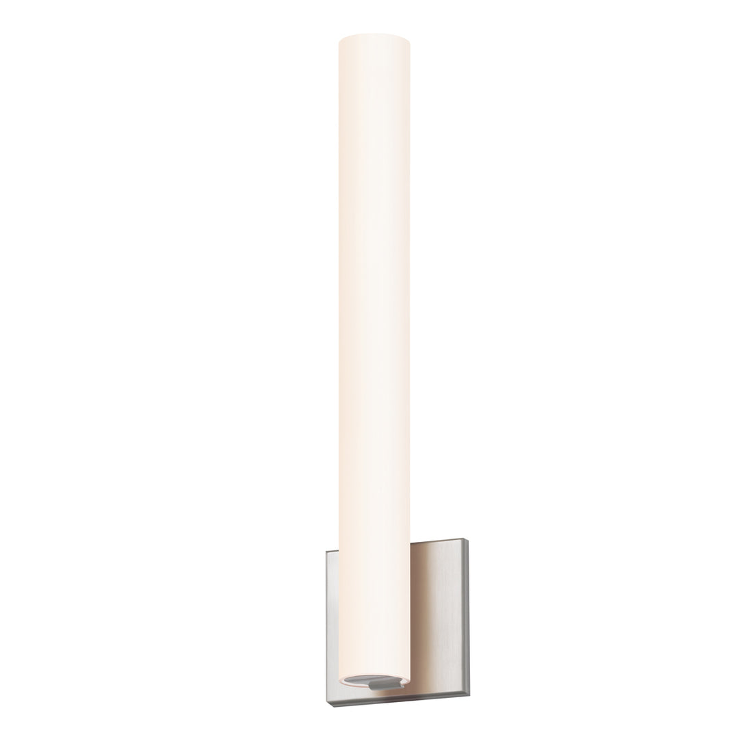 Tubo Slim LED LED Wall Sconce in Satin Nickel - available from The Lighting Shoppe, trusted by Canadian homeowners