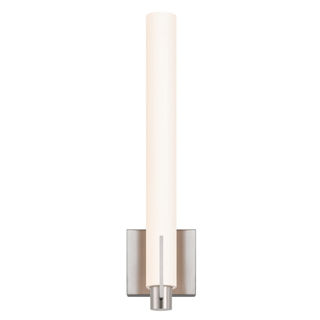 Tubo Slim LED LED Wall Sconce in Satin Nickel - available from The Lighting Shoppe, trusted by Canadian homeowners