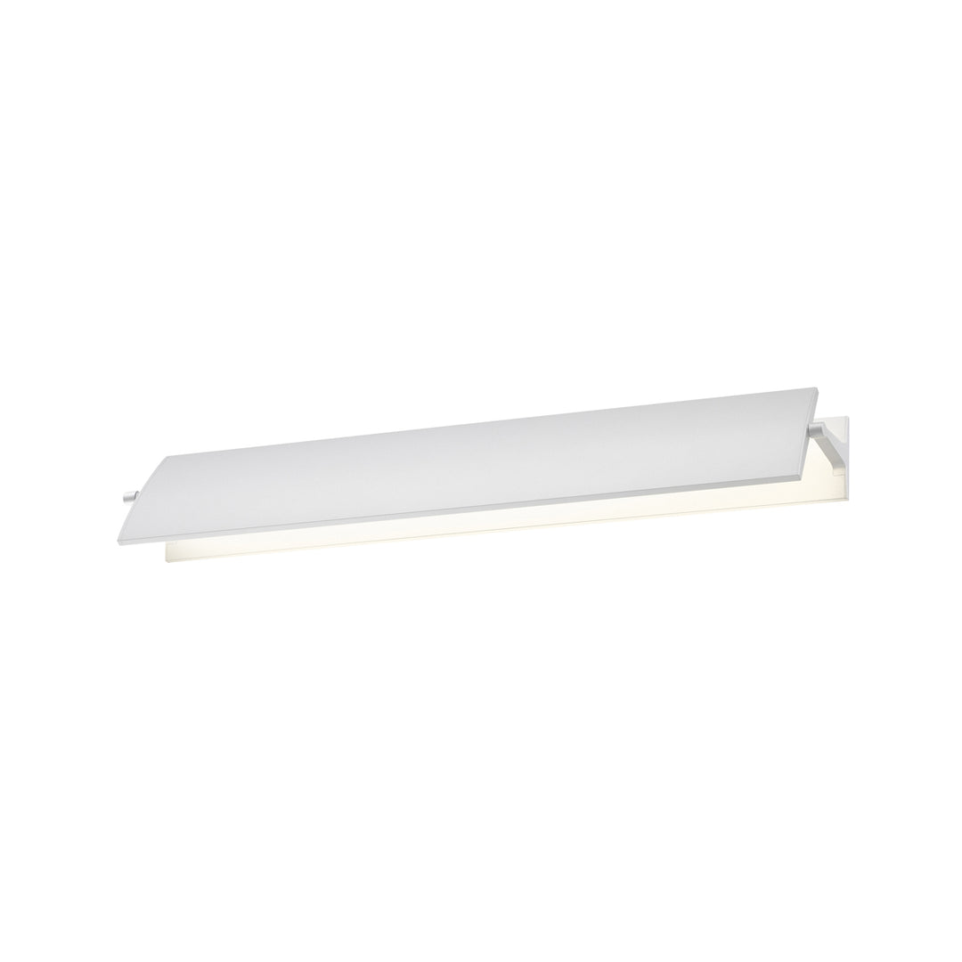 Aileron LED Wall Sconce in Textured White - available from The Lighting Shoppe, trusted by Canadian homeowners