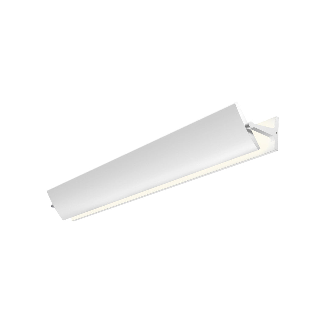 Aileron LED Wall Sconce in Textured White - available from The Lighting Shoppe, trusted by Canadian homeowners