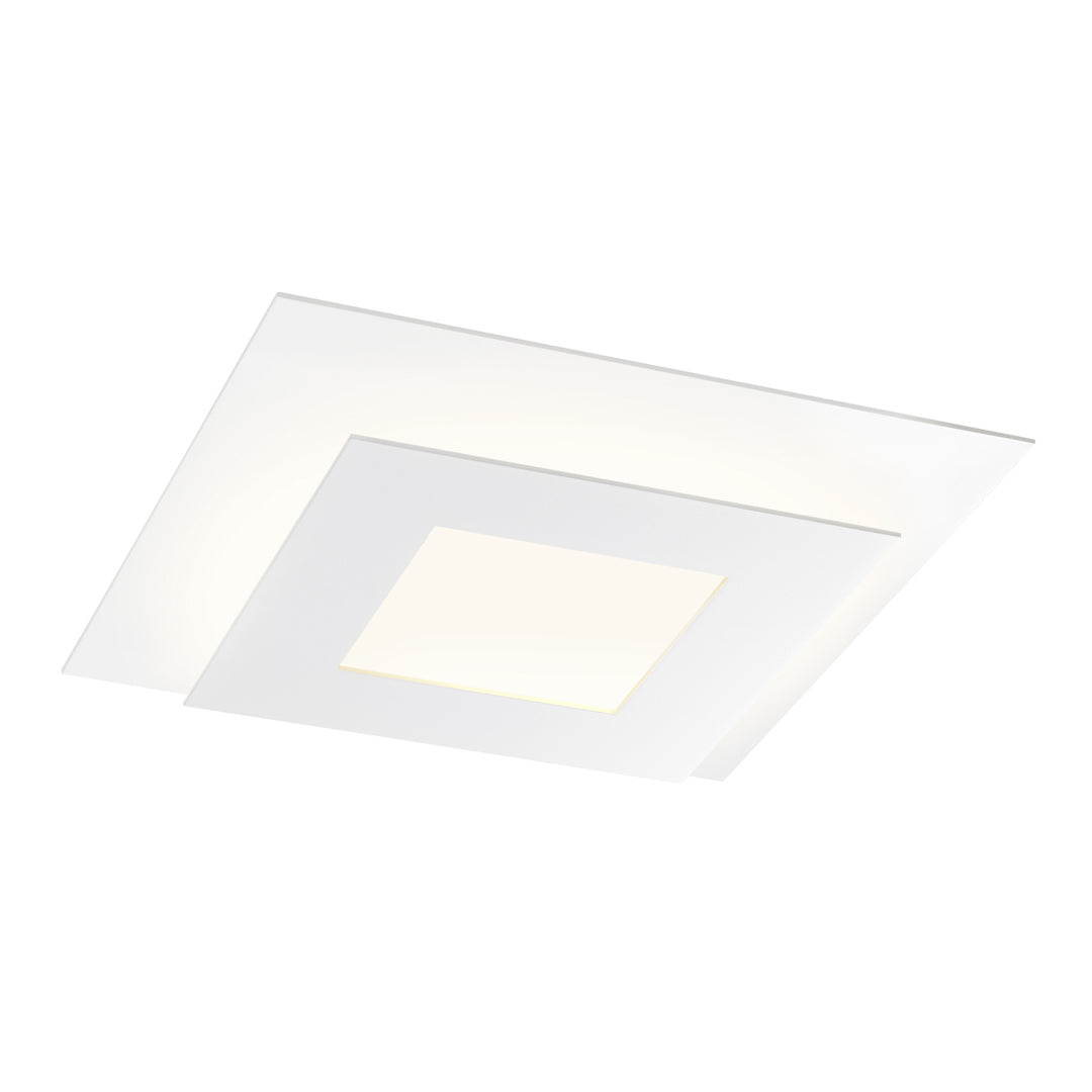 Offset LED Surface Mount in Textured White - available from The Lighting Shoppe, trusted by Canadian homeowners