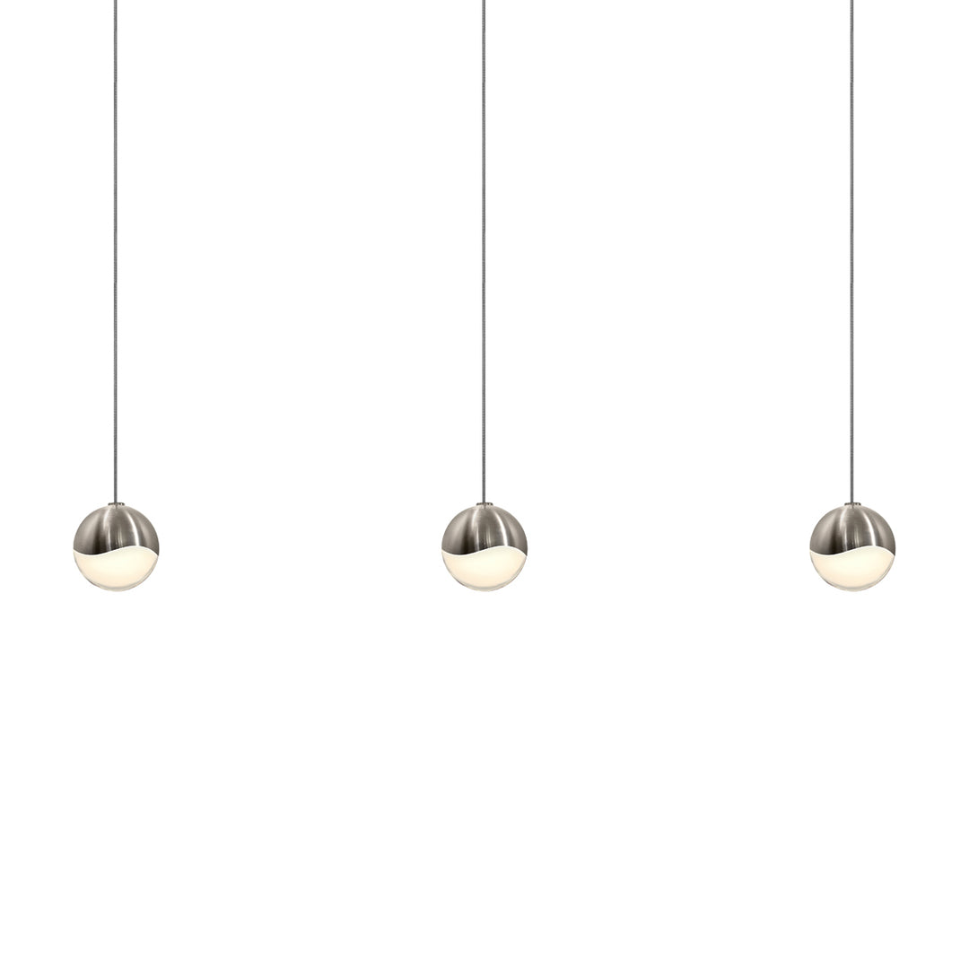 Sonneman - 2920.13-SML - LED Pendant - Grapes - Satin Nickel
