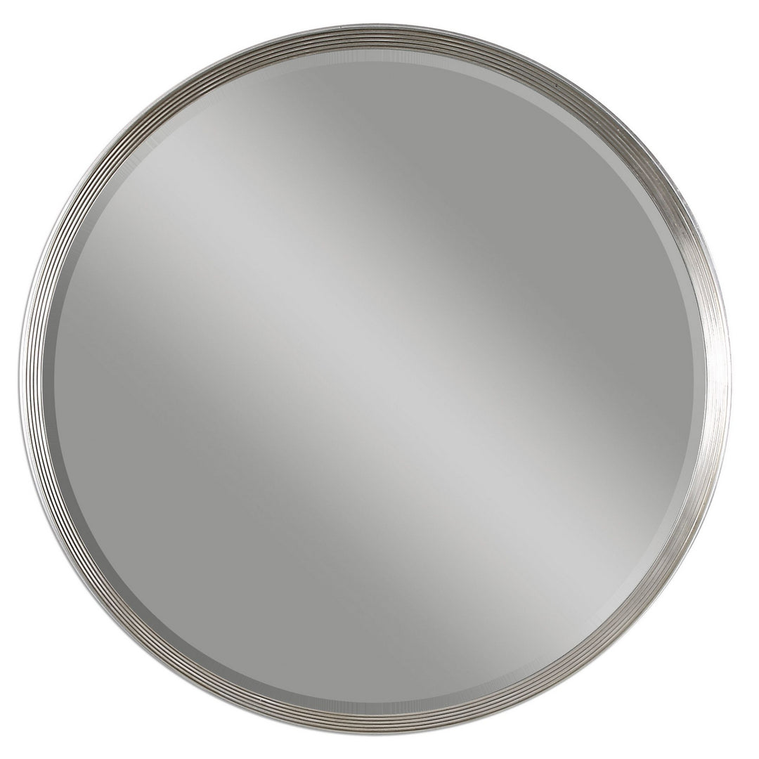 Serenza Mirror in Silver Leaf w/Black - available from The Lighting Shoppe, trusted by Canadian homeowners