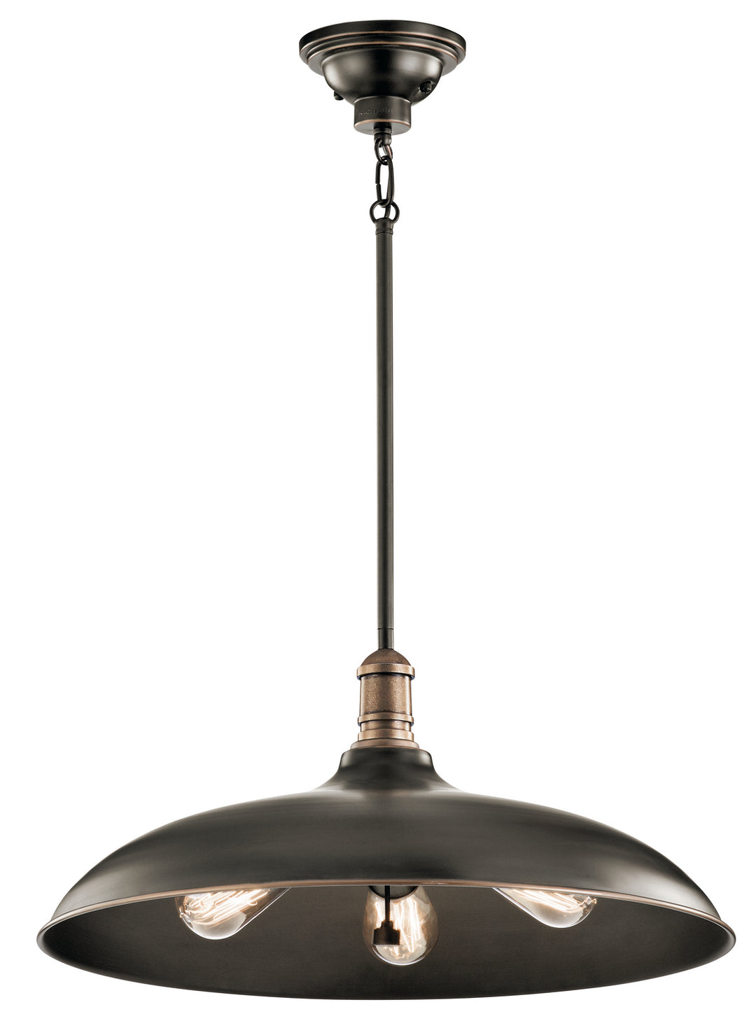 Kichler Canada - 42649OZ - Three Light Pendant - Cobson - Olde Bronze